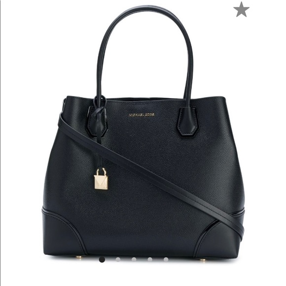 📌SOLD MICHAEL KORS Black Satchel - Picture 2 of 15